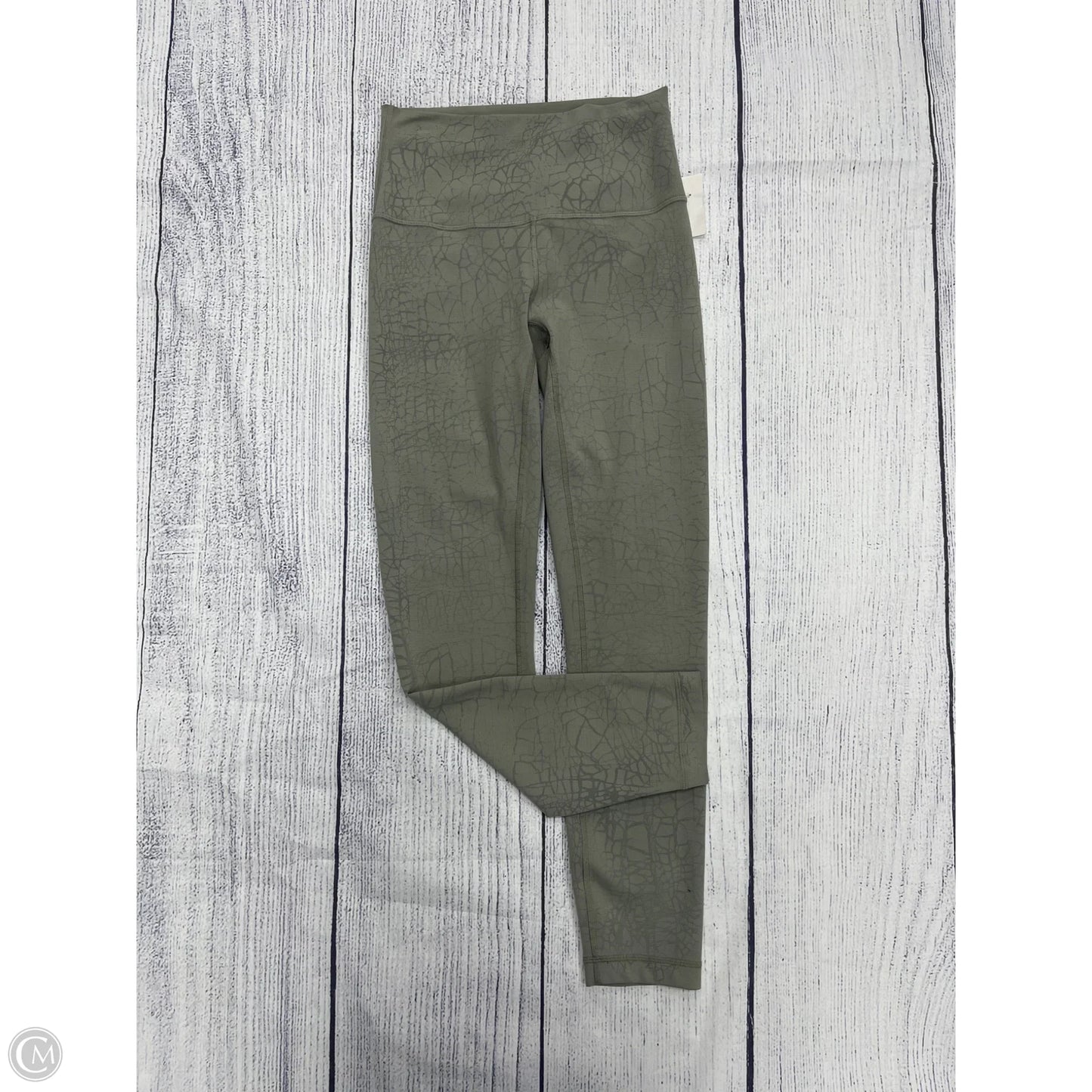 Athletic Leggings By Lululemon In Green, Size: 4