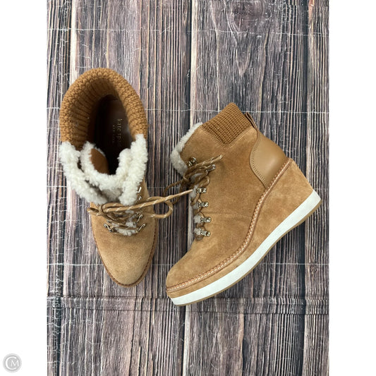 Boots Designer By Kate Spade In Tan, Size: 10