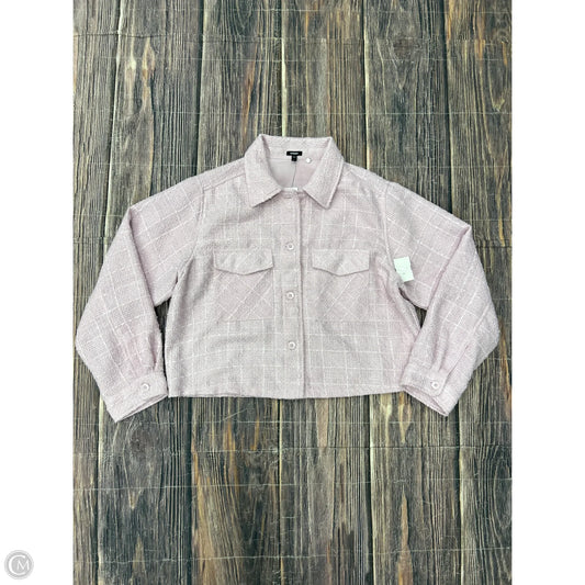 Jacket Other By Express In Pink, Size: L