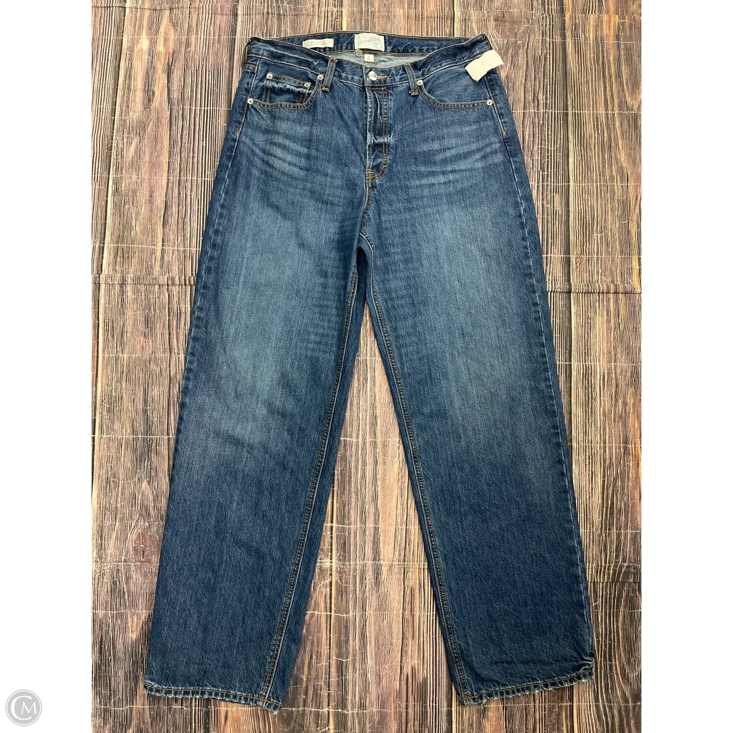 Jeans Boyfriend By Universal Thread In Blue Denim, Size: 10