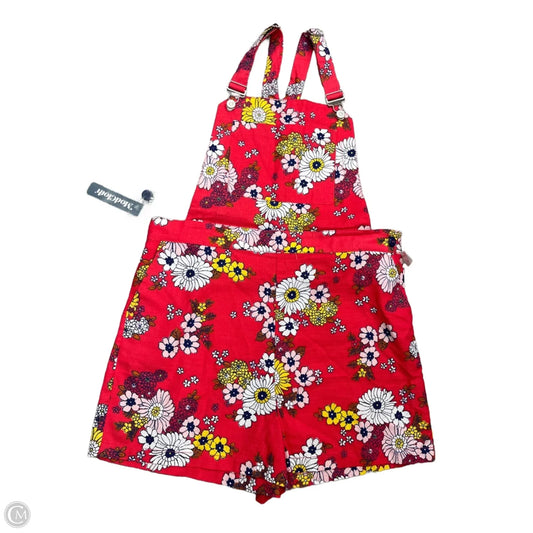 Shortalls By Modcloth In Red, Size: 16