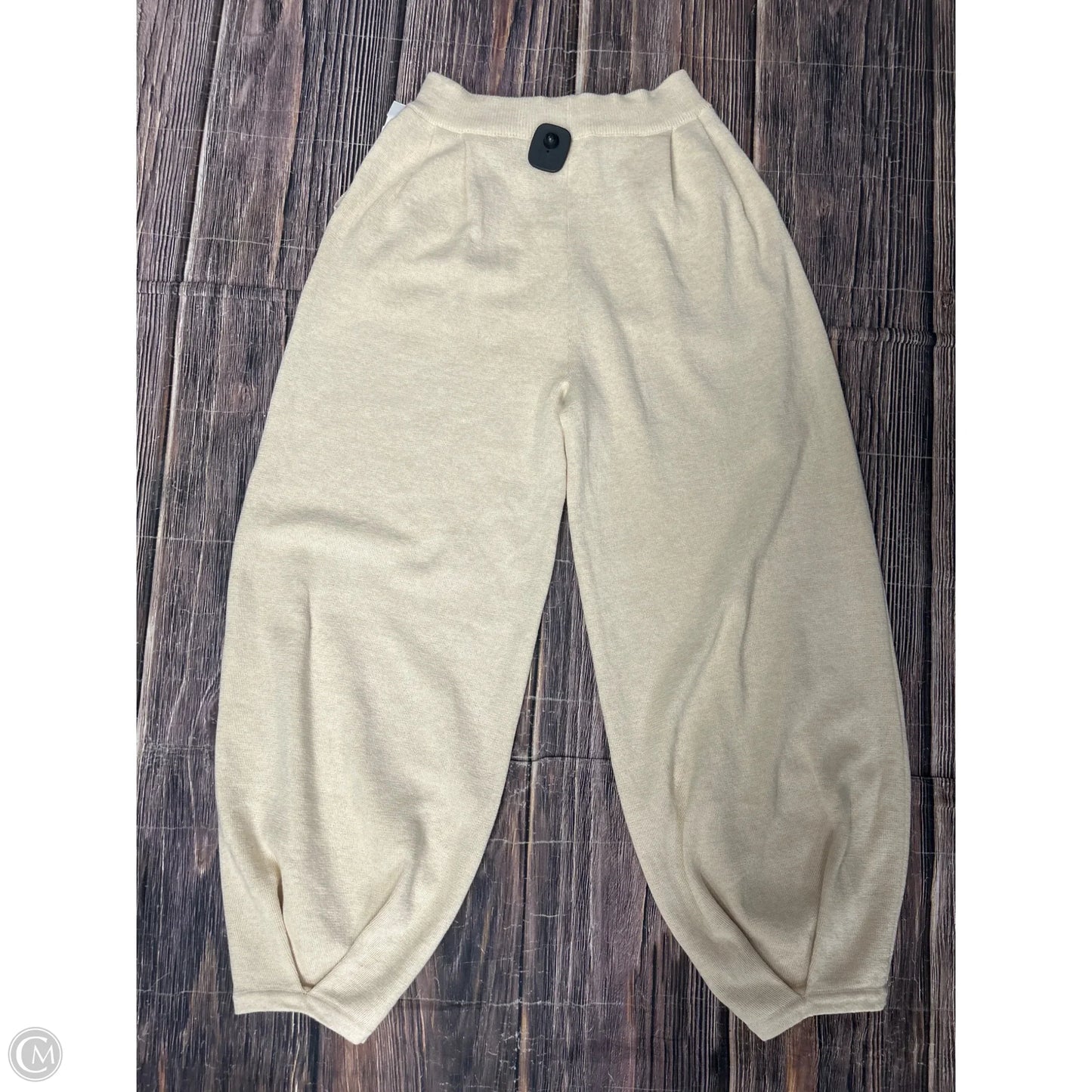 Pants Lounge By Tea N Rose In Cream, Size: M