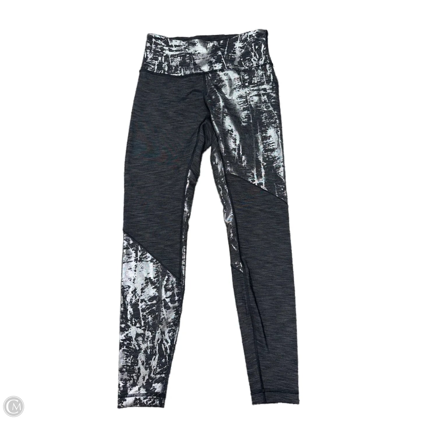 Athletic Leggings By Lululemon In Grey, Size: 8