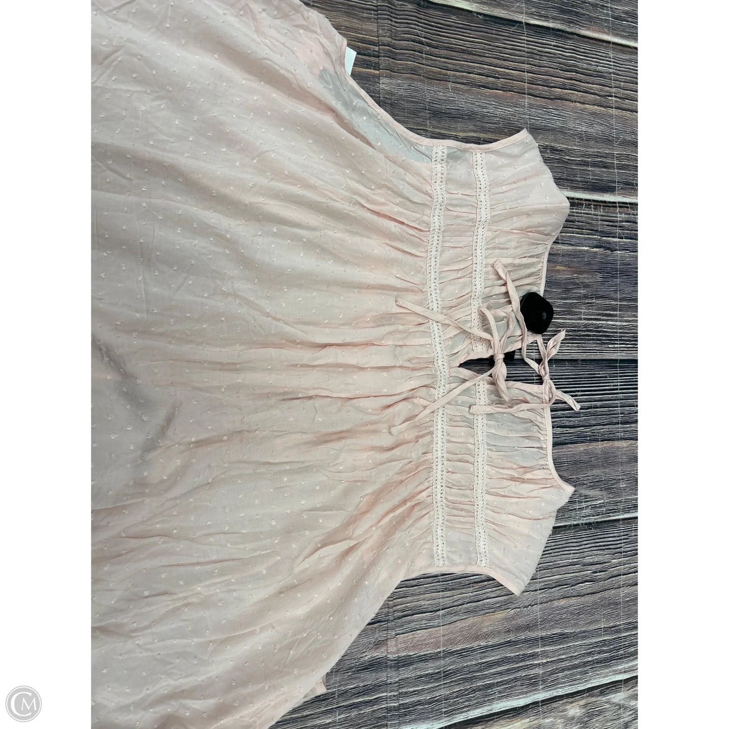 Top Short Sleeve By Torrid In Pink, Size: 4x