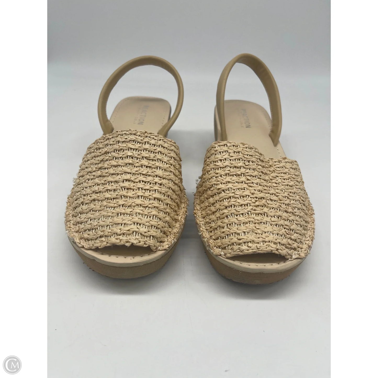 Shoes Heels Wedge By Kenneth Cole Reaction In Tan, Size: 8