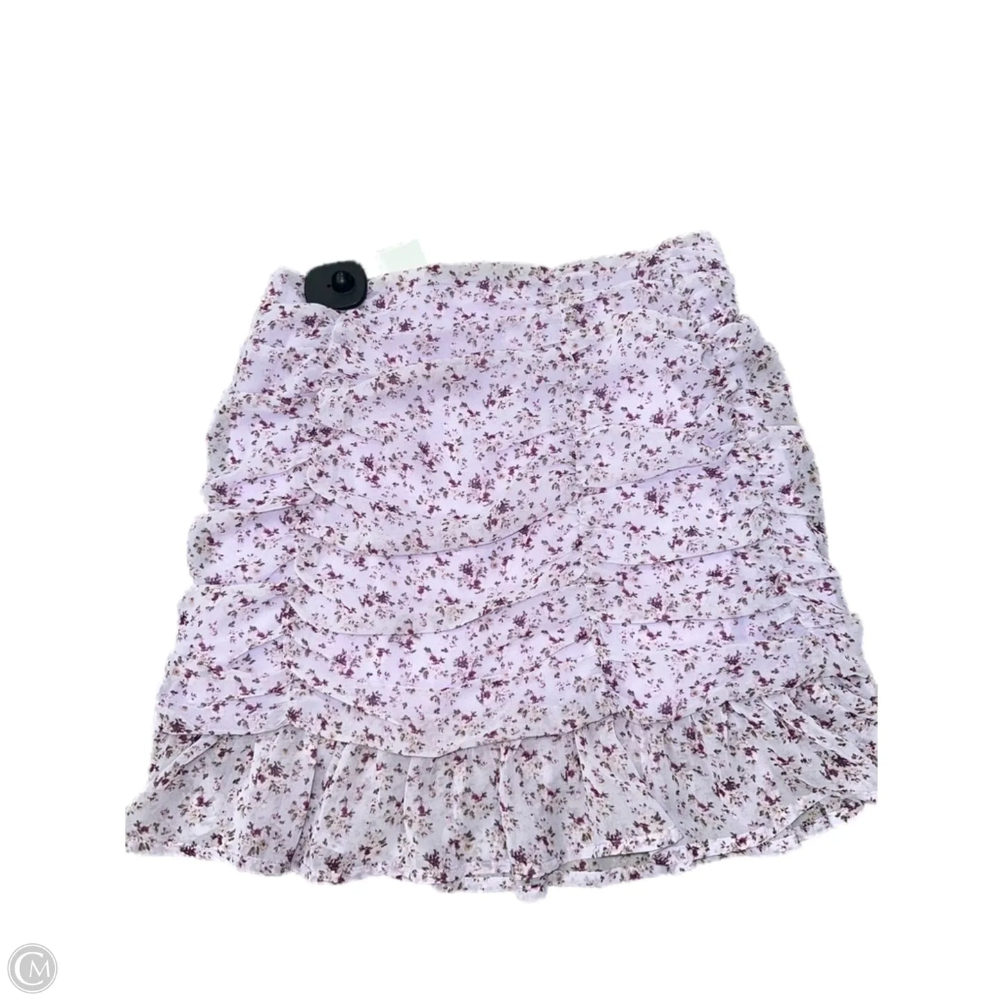 Skirt Mini & Short By Sage In Purple, Size: S