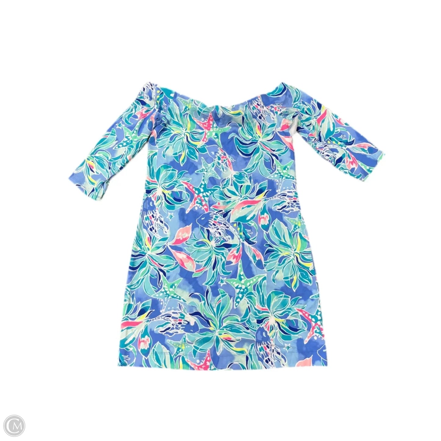 Dress Designer By Lilly Pulitzer In Blue, Size: M