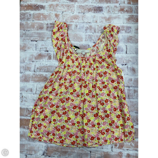 Tank Top By Loft In Red, Size: S