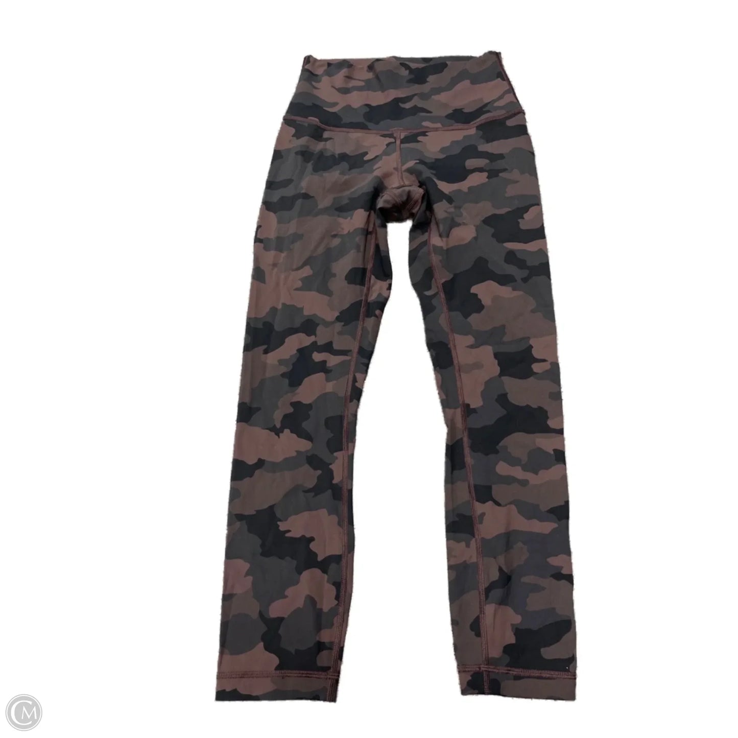 Athletic Leggings By Lululemon In Brown, Size: 4