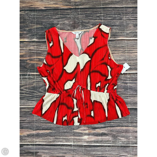 Tank Top By Nine West In Red, Size: Xl