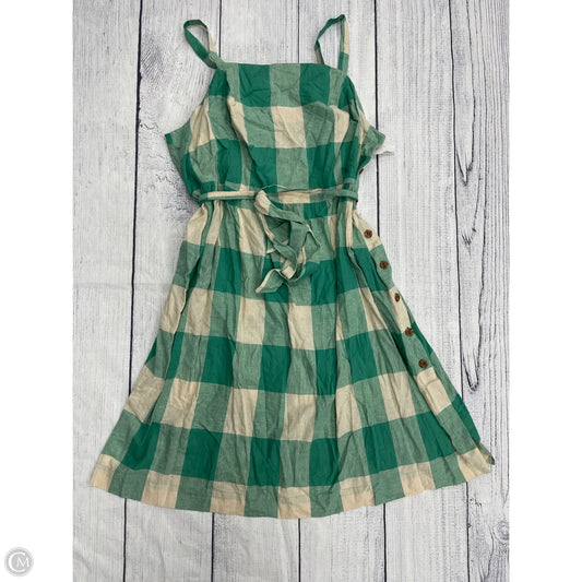Dress Casual Midi By Ava & Viv In Green, Size: 4x