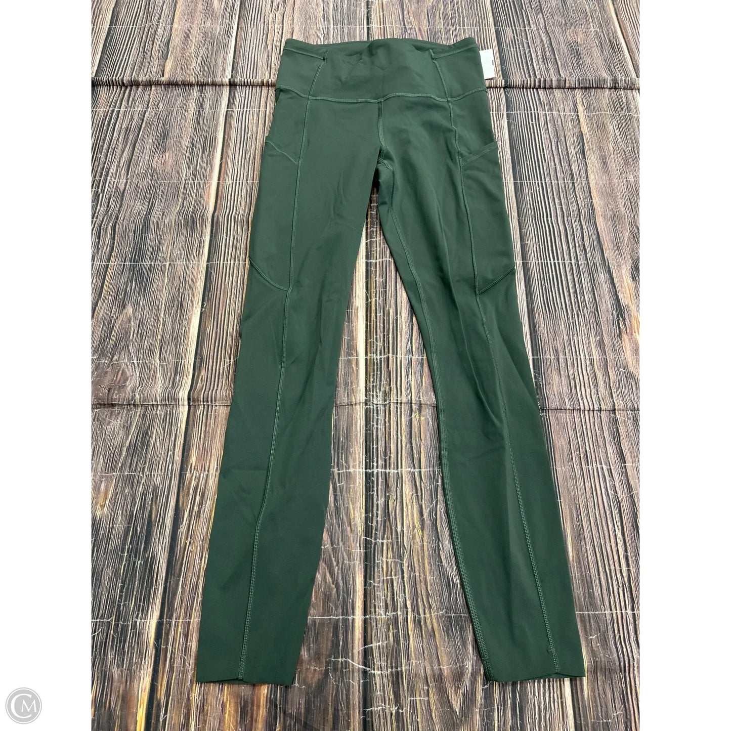 Athletic Leggings By Lululemon In Green, Size: 4