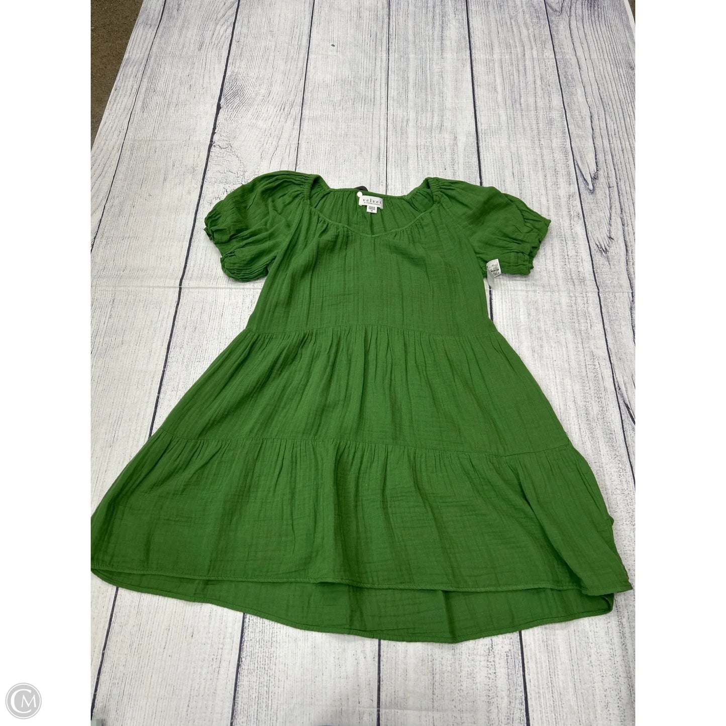 Dress Casual Short By Velvet By Graham & Spencer In Green, Size: Xs