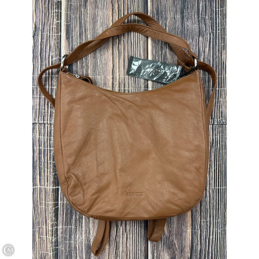 Backpack Leather By Cmb, Size: Medium