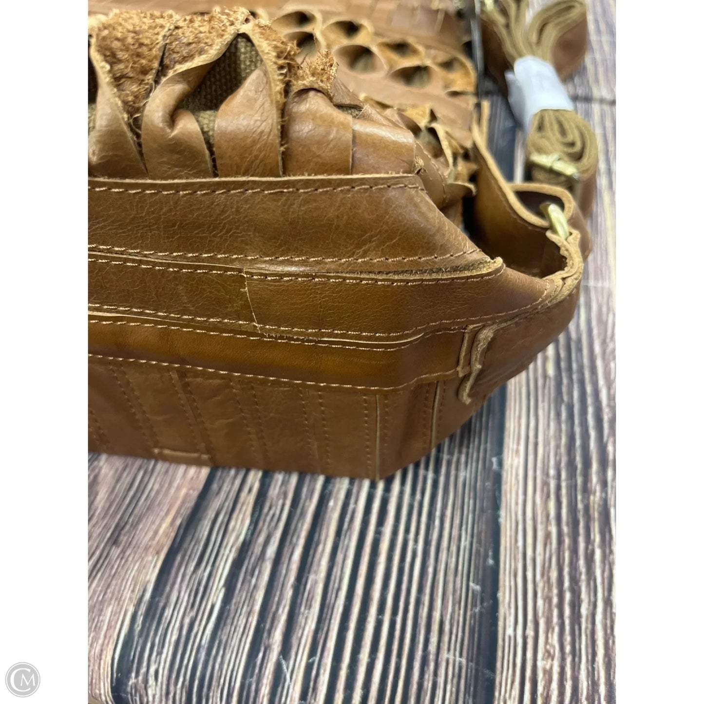 Tote Leather By Cmb, Size: Large