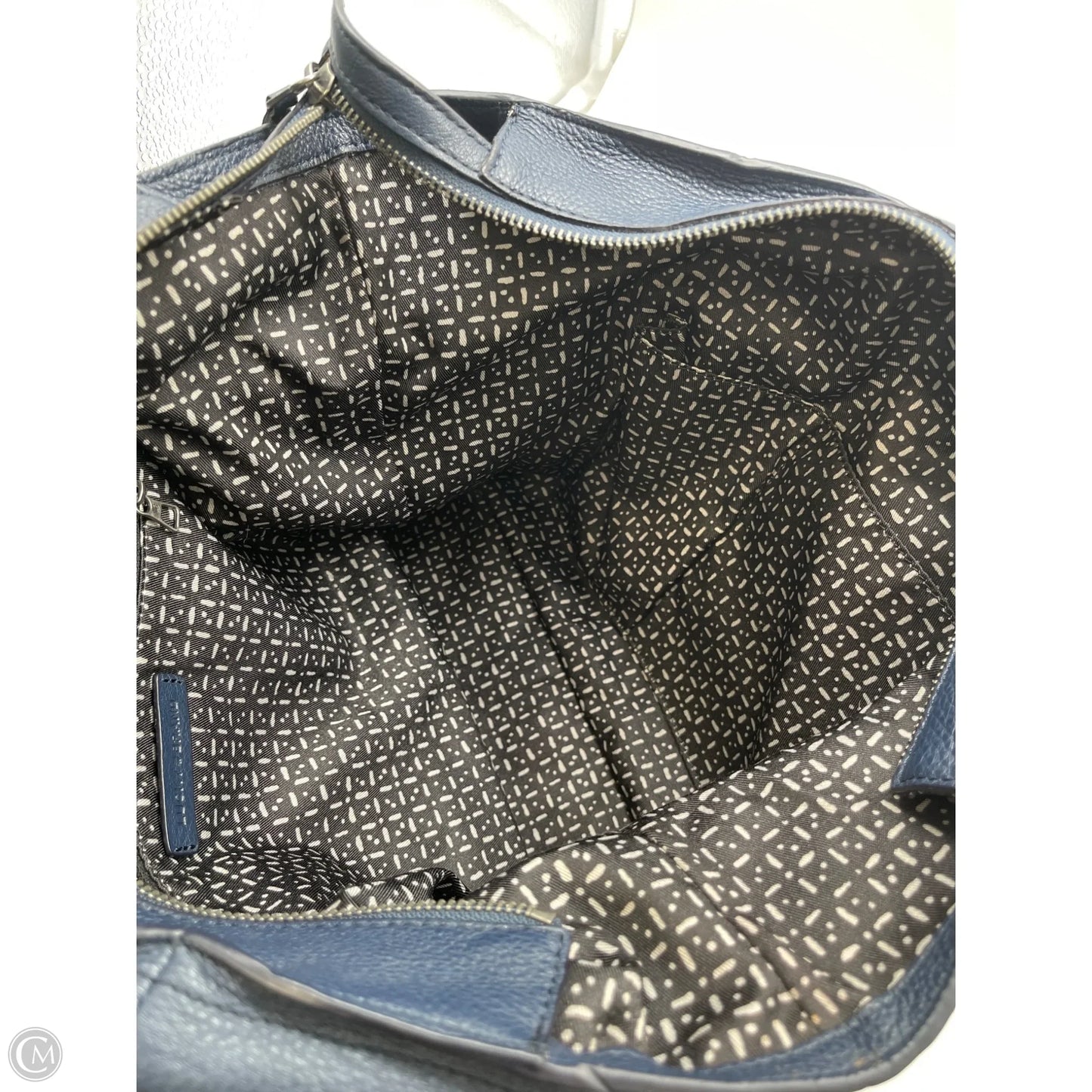 Handbag Leather By Lucky Brand, Size: Large