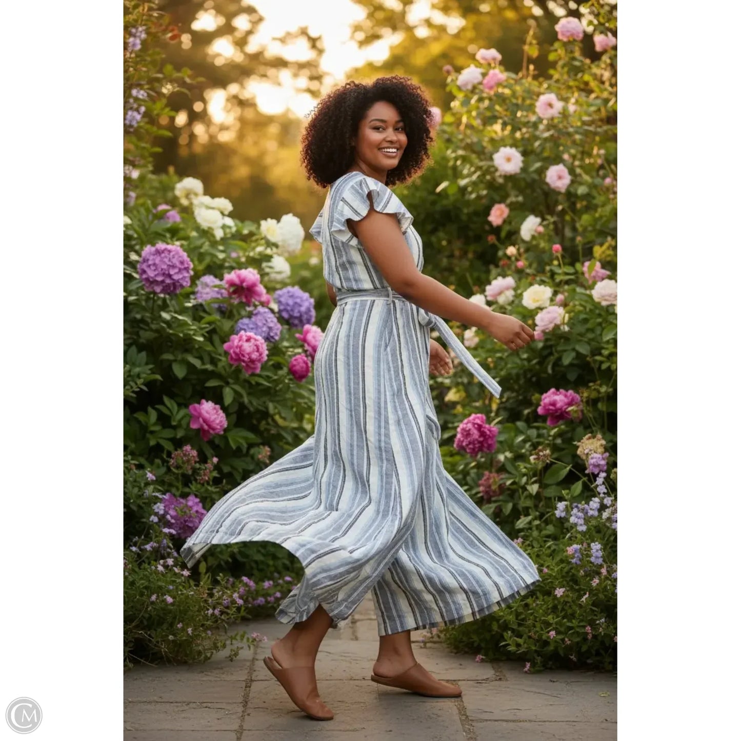 Jumpsuit By Lane Bryant In Blue, Size: 24