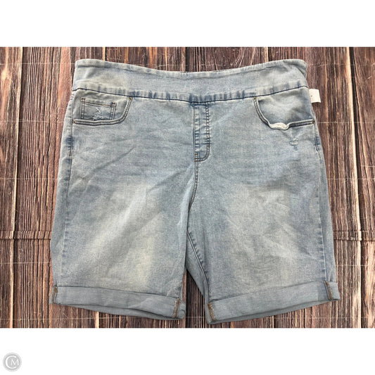Shorts By Terra & Sky In Blue Denim, Size: 2x