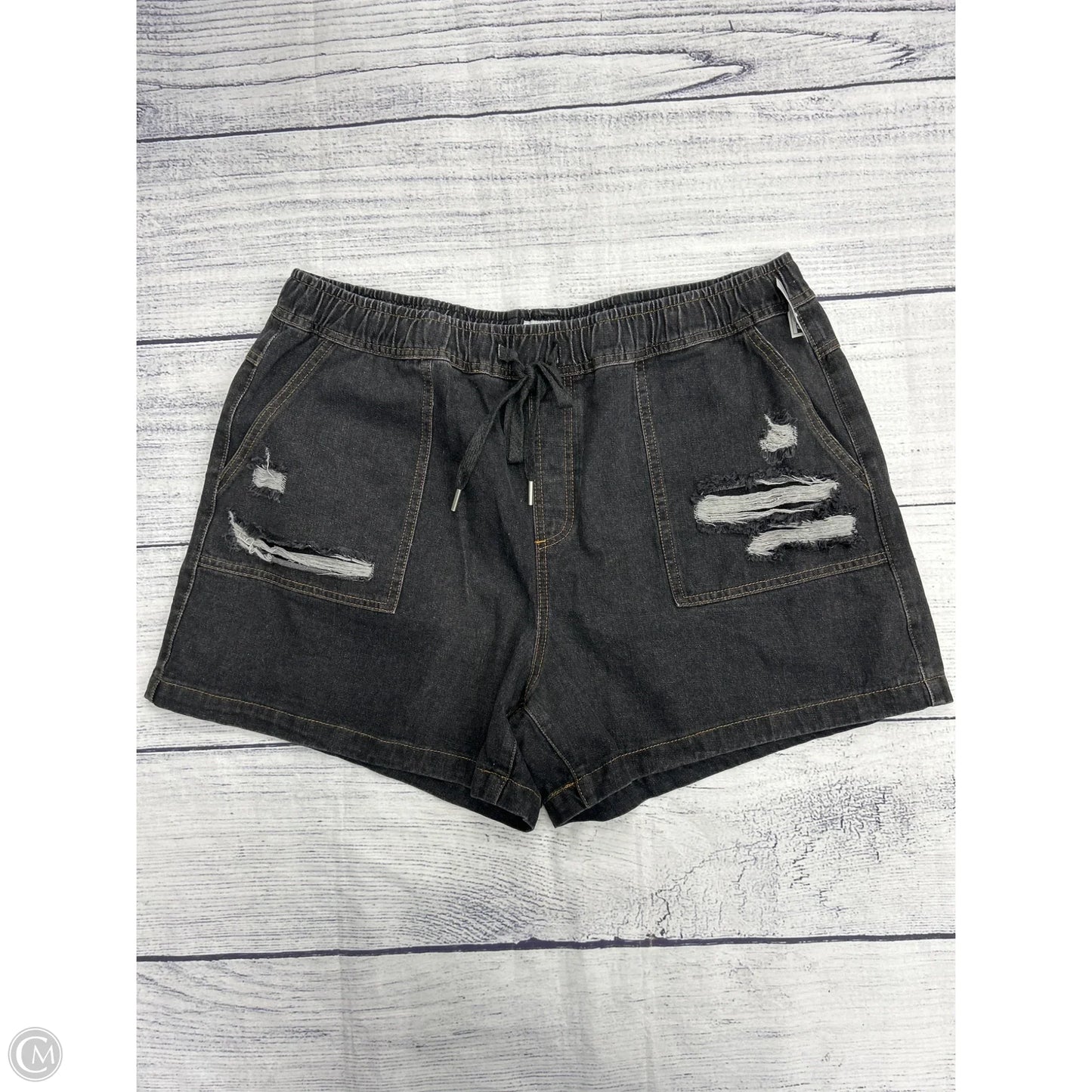 Shorts By White Birch In Grey, Size: 3x