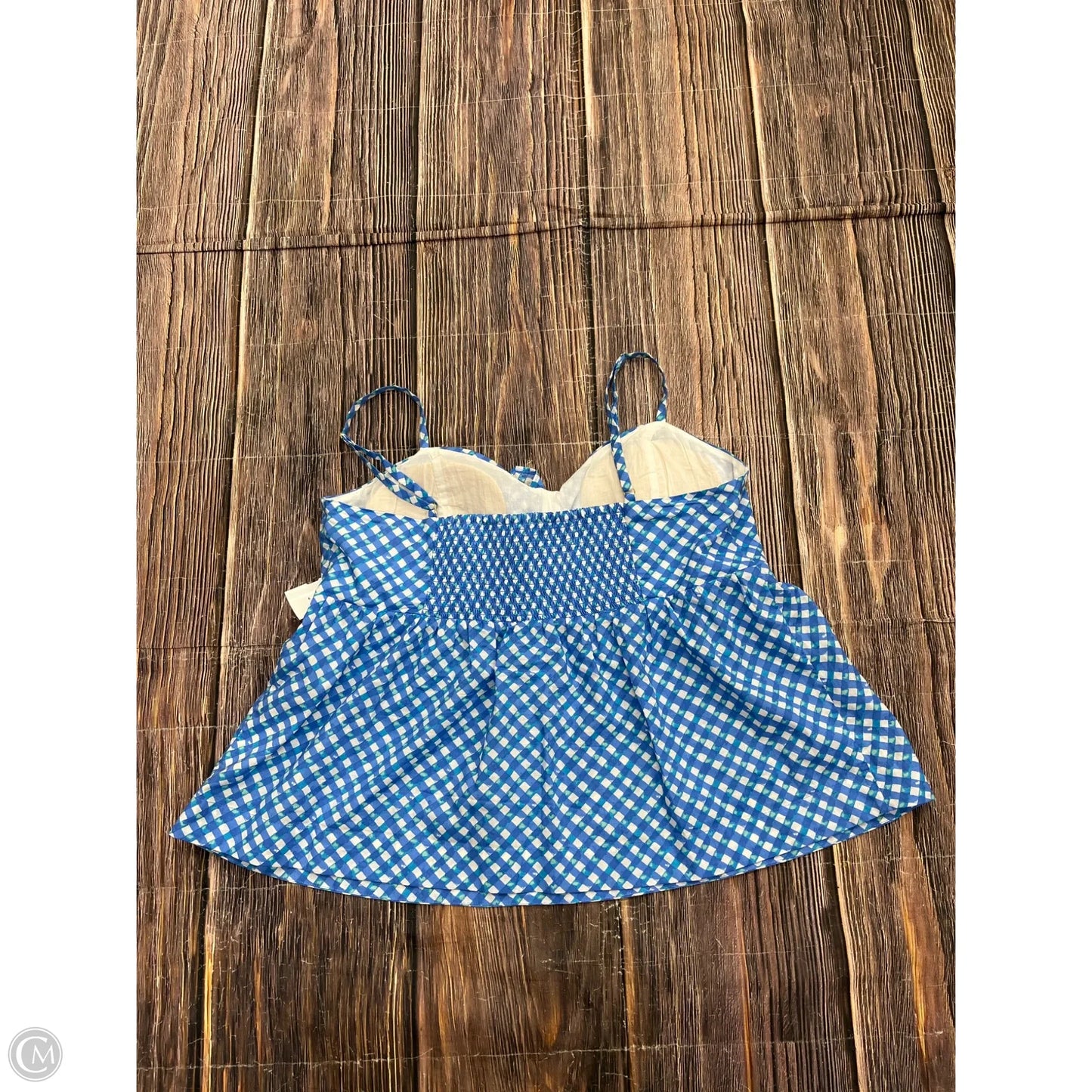 Tank Top Designer By Lilly Pulitzer In Blue, Size: 14