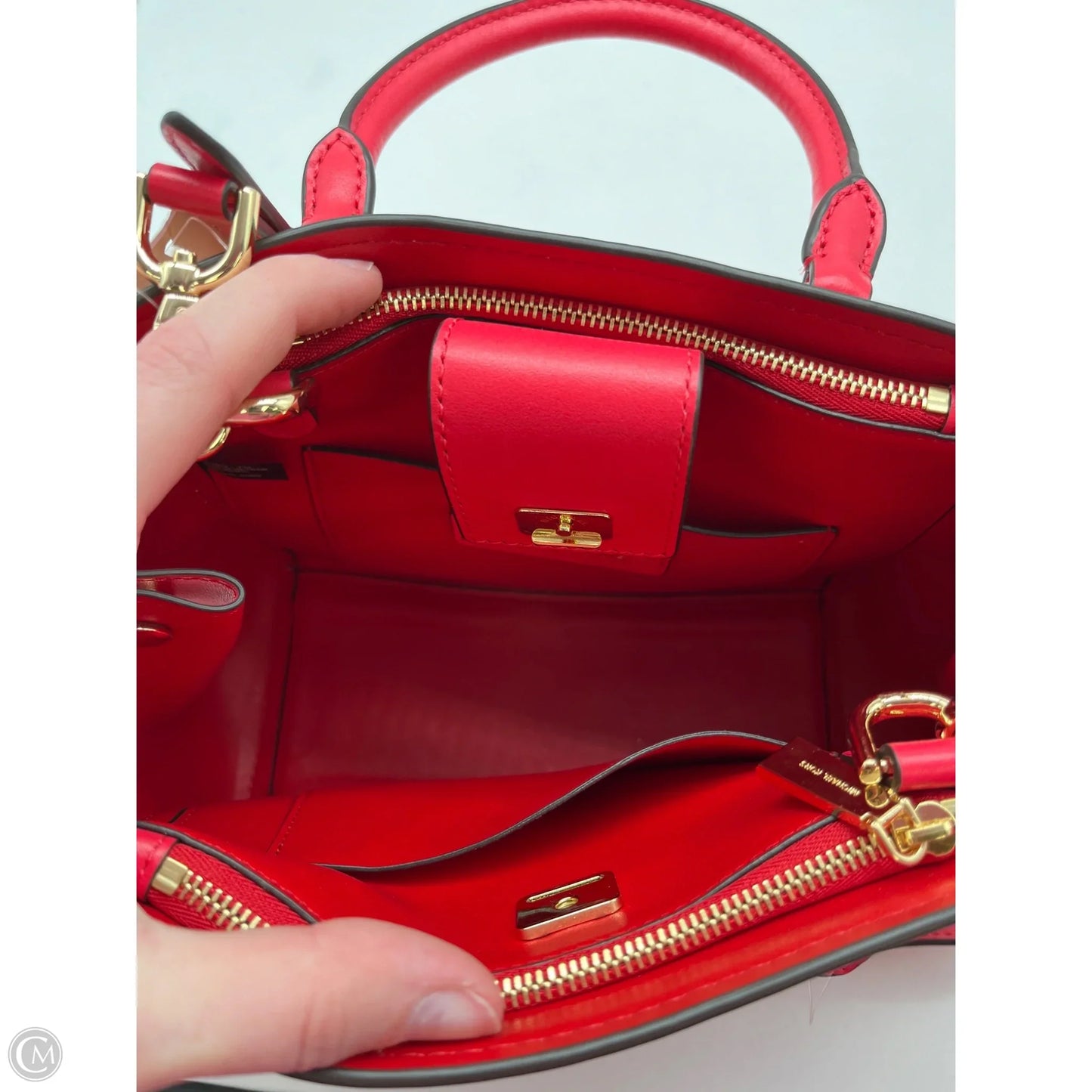 Crossbody Designer By Michael Kors, Size: Small