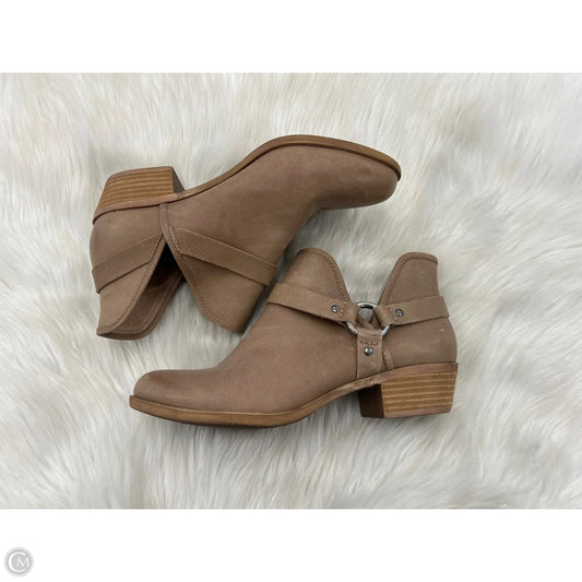 Boots Ankle Flats By Lucky Brand In Brown, Size: 10