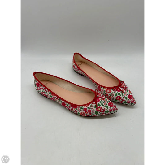 Shoes Flats By J. Crew In Red, Size: 9.5