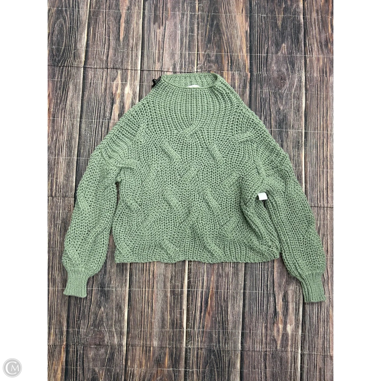 Sweater By Cmb In Green, Size: S
