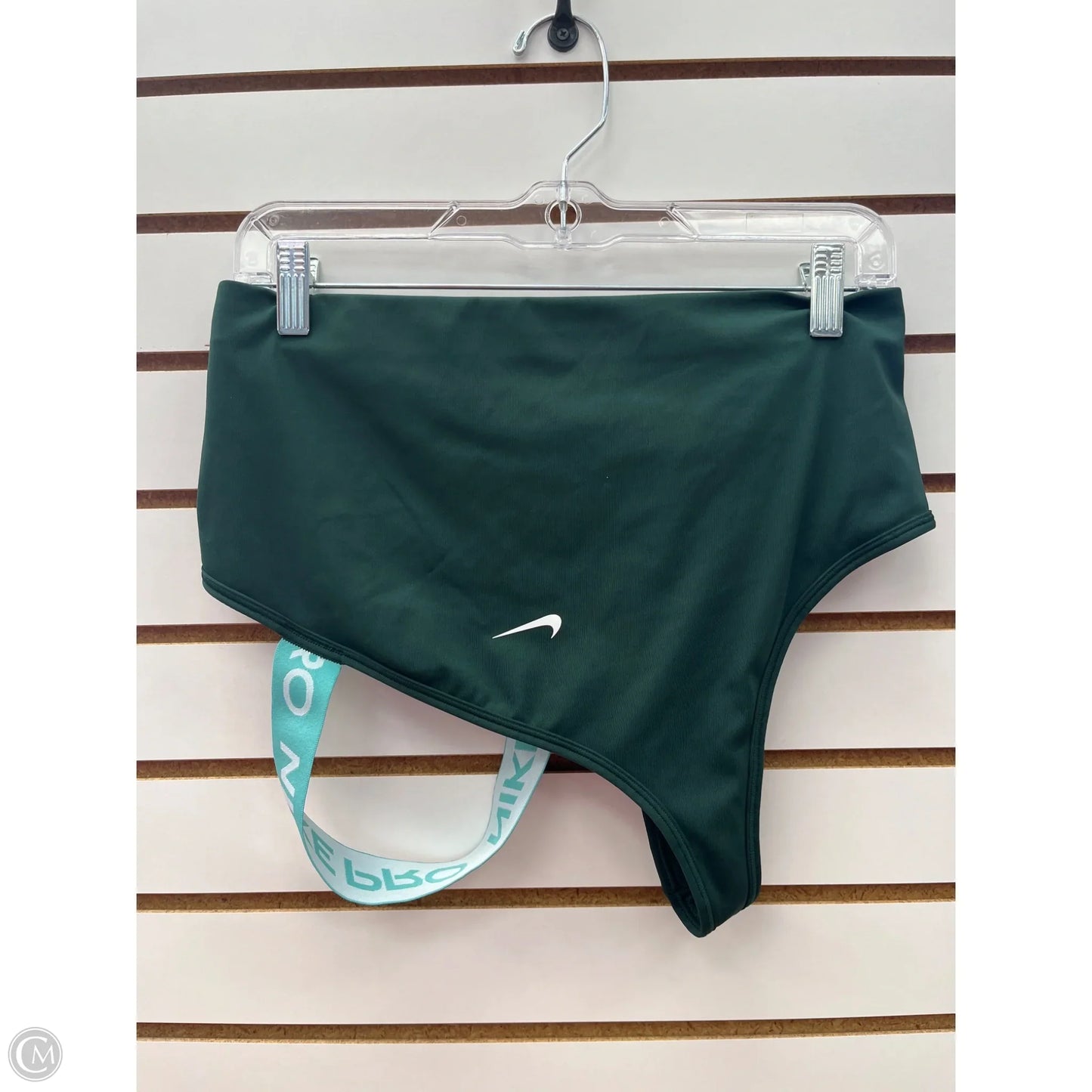 Athletic Bra By Nike In Green, Size: L