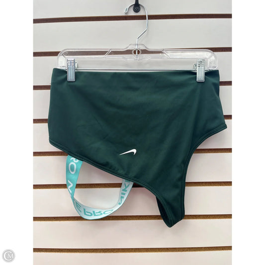 Athletic Bra By Nike In Green, Size: L