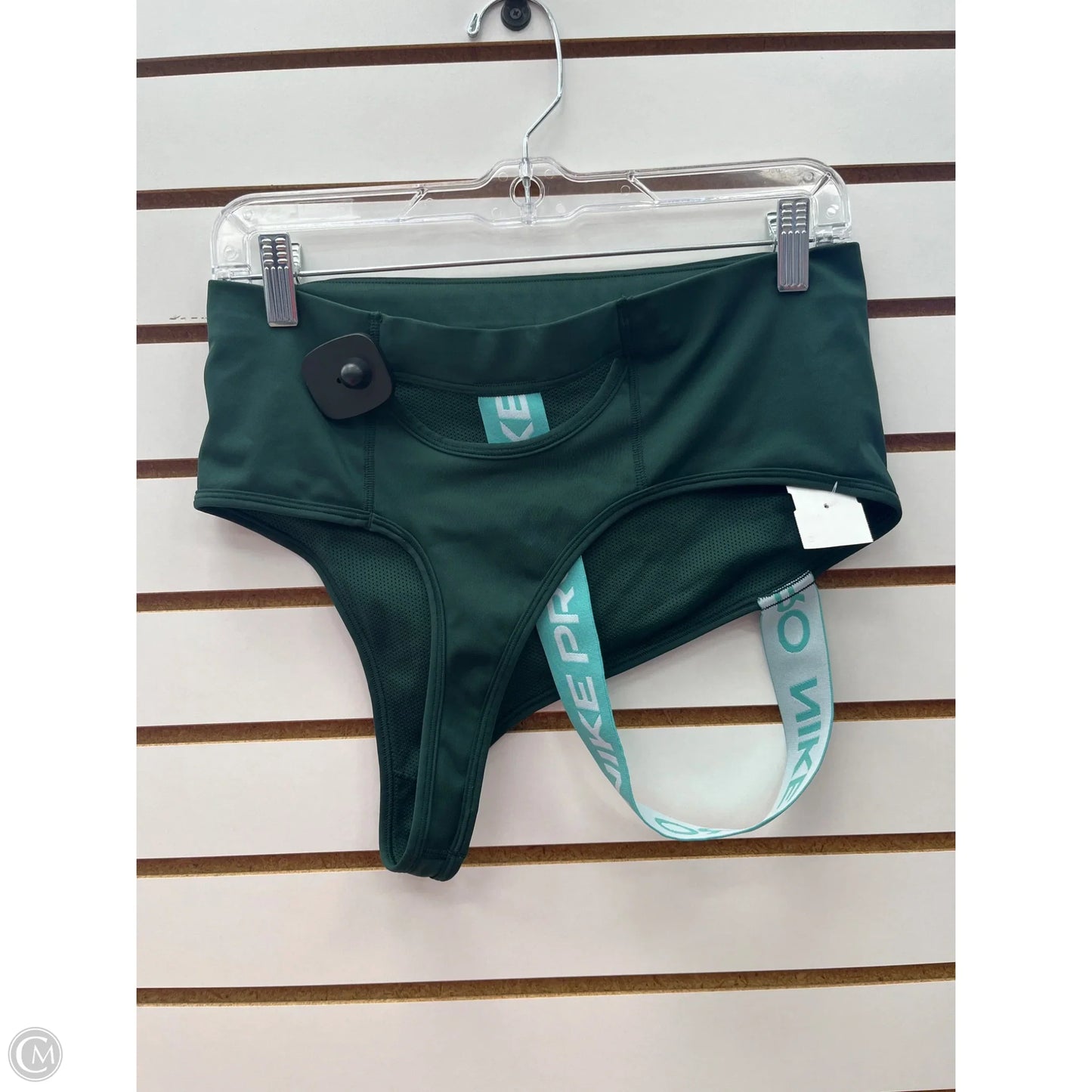 Athletic Bra By Nike In Green, Size: L