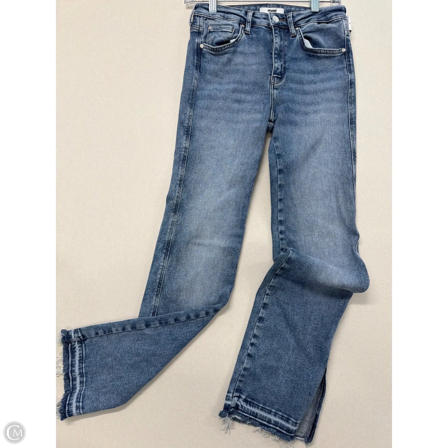 Jeans Boot Cut By Mavi In Blue Denim, Size: 4