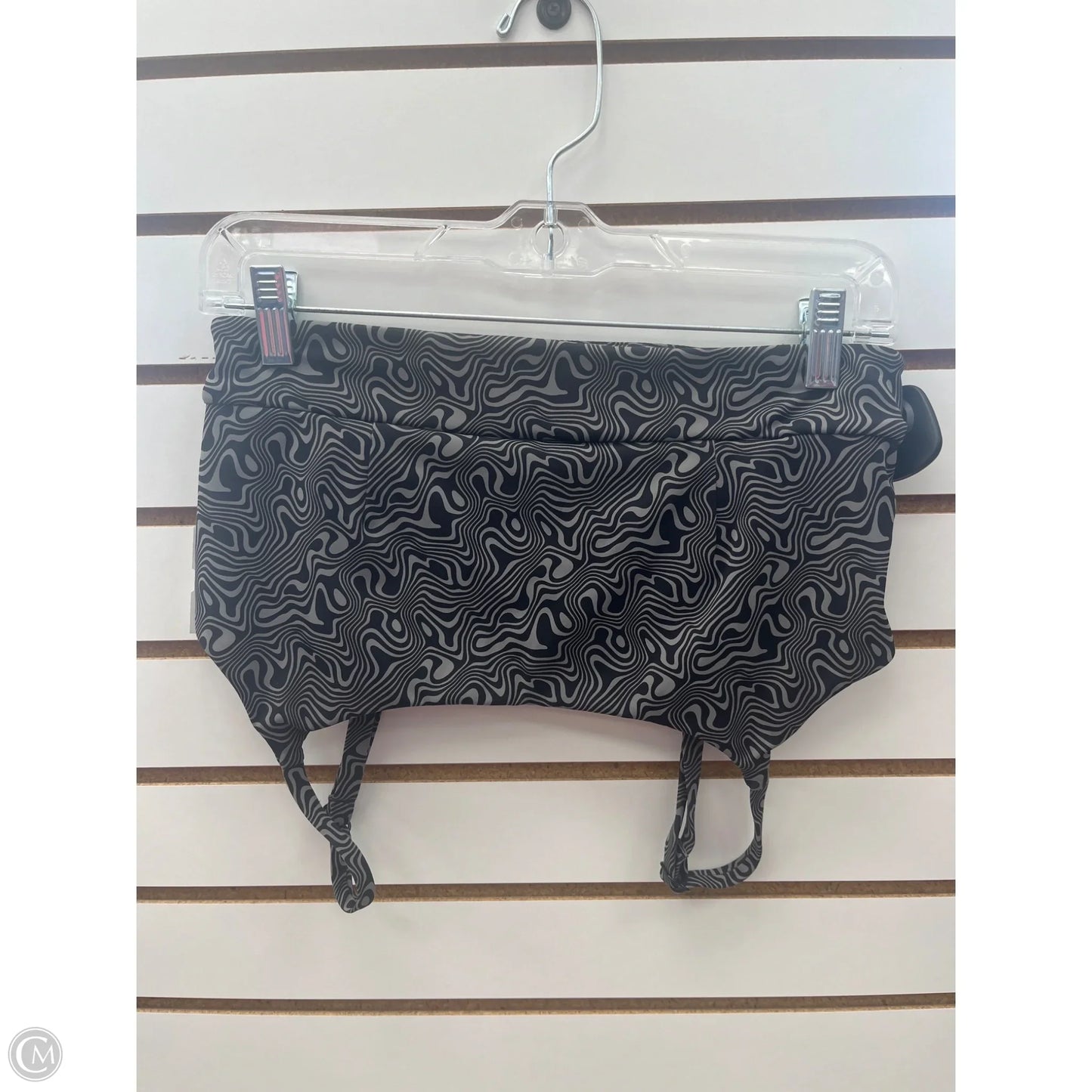 Athletic Bra By Clothes Mentor In Grey, Size: M