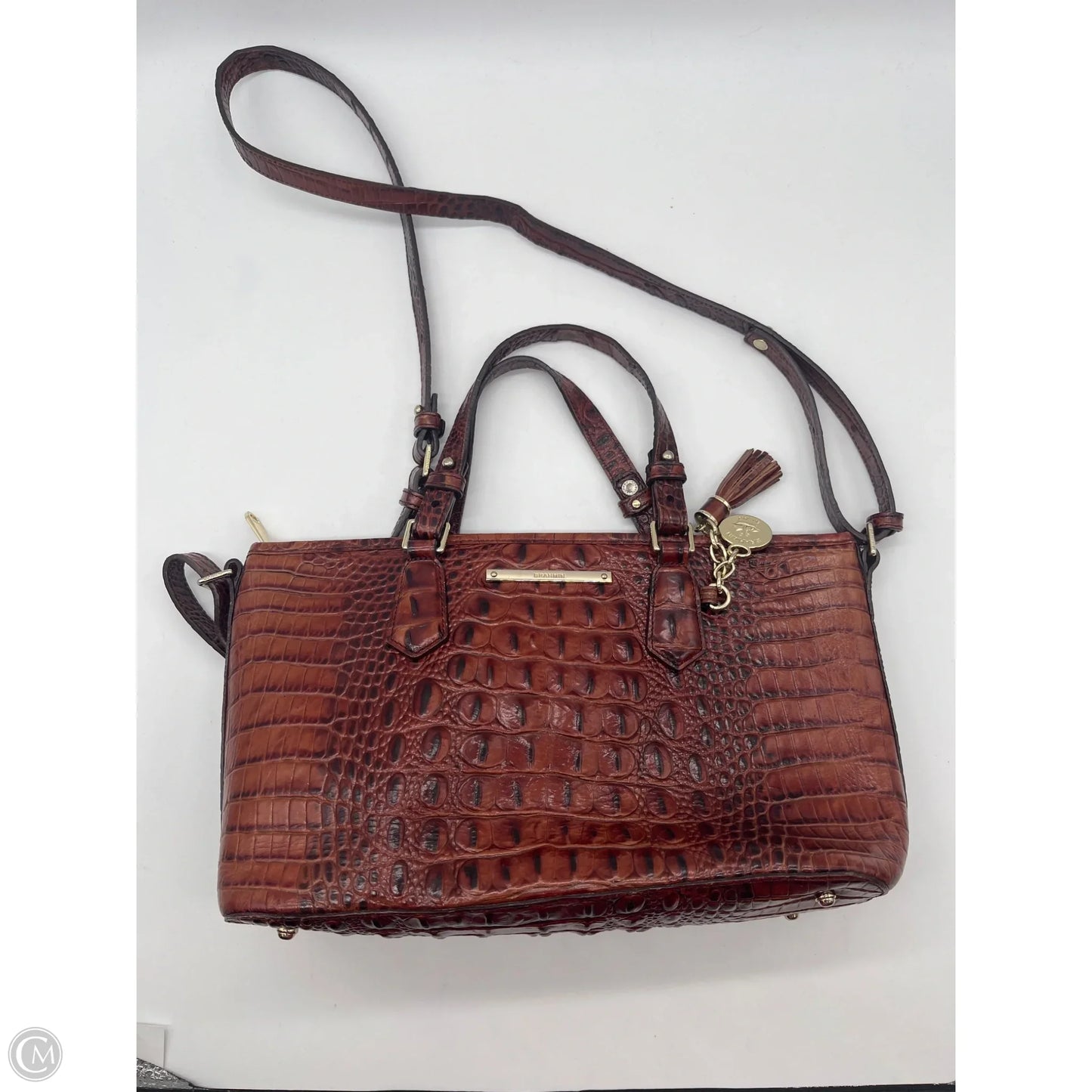 Crossbody Designer By Brahmin, Size: Medium