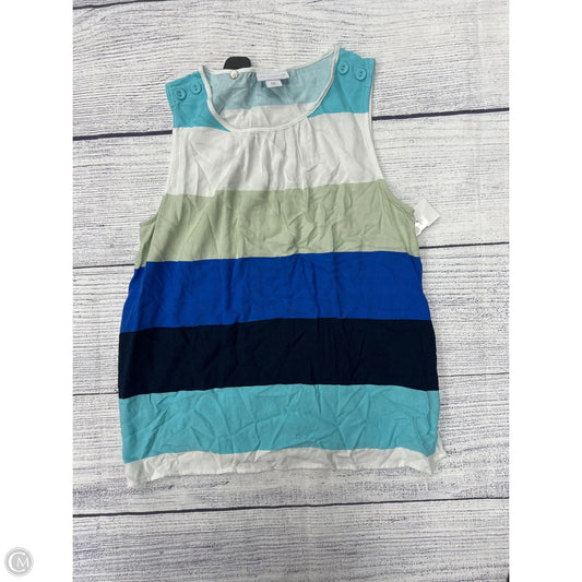 Tank Top By Liz Claiborne In Blue, Size: Mp