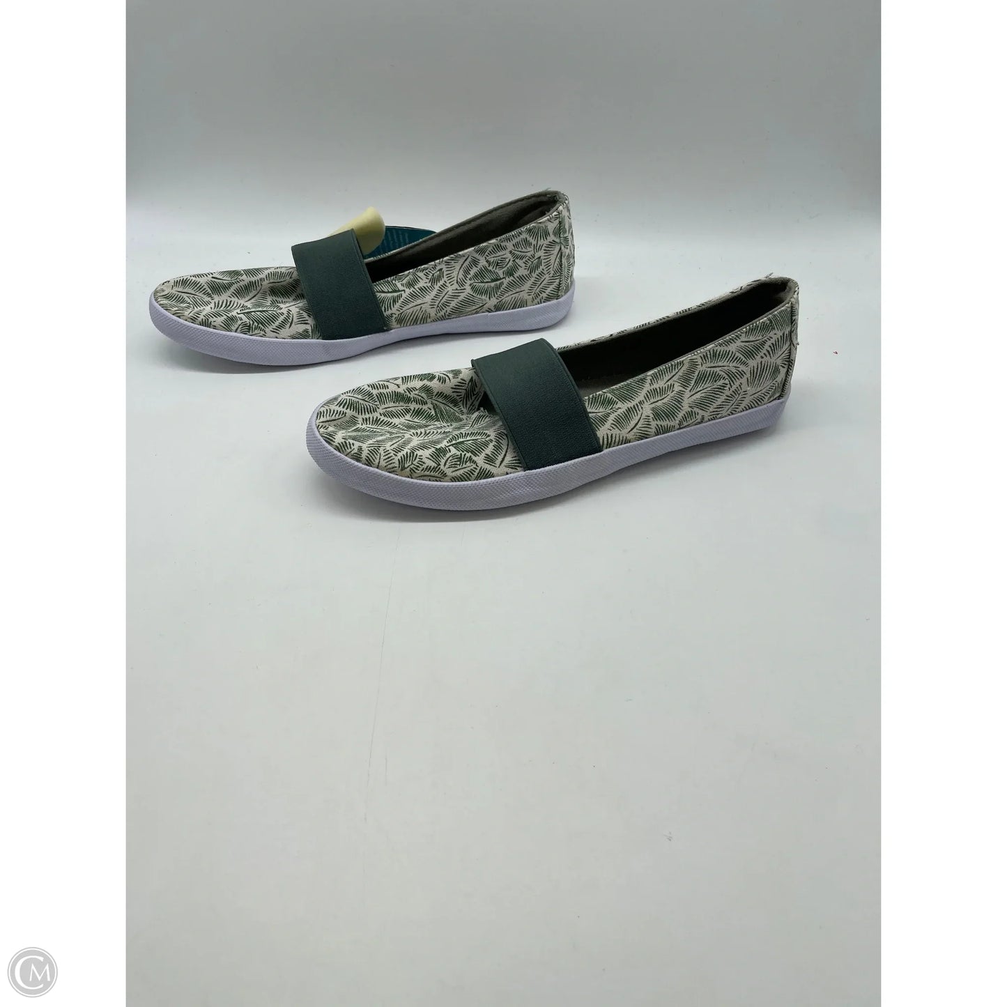 Shoes Flats By Lamb In Green, Size: 10