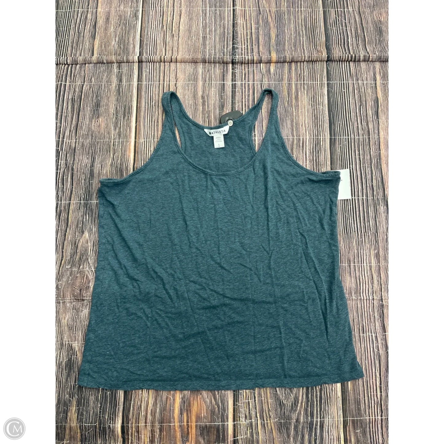 Athletic Tank Top By Athleta In Blue, Size: L