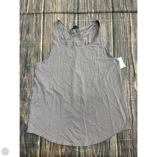 Athletic Tank Top By Lululemon In Purple, Size: L