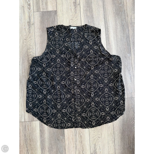 Tank Top By Maurices In Black, Size: 3x