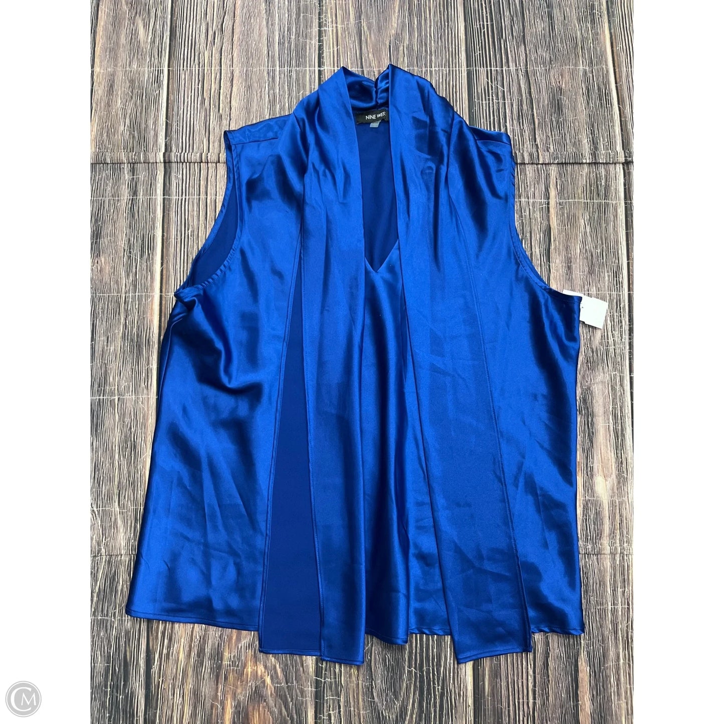 Tank Top By Nine West In Blue, Size: Xl