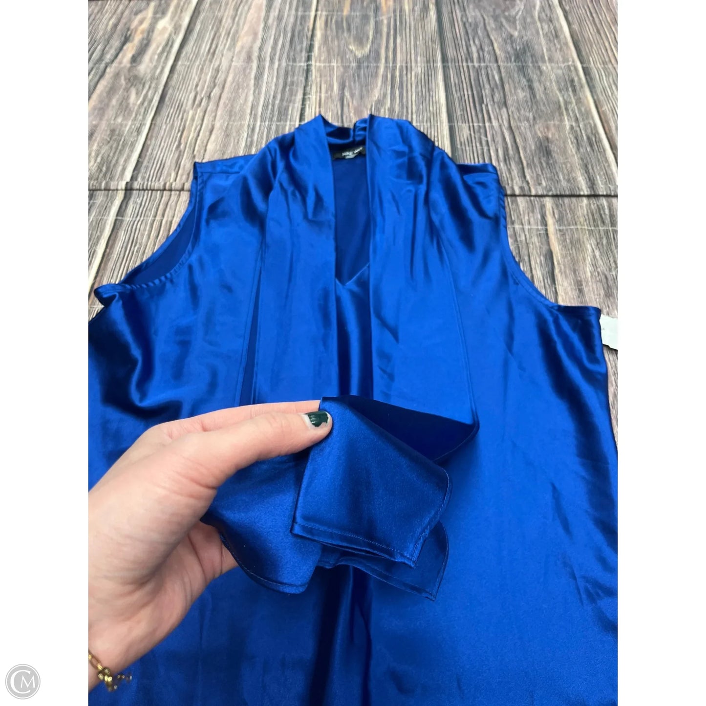 Tank Top By Nine West In Blue, Size: Xl