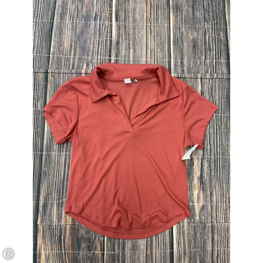 Top Short Sleeve Basic By Old Navy In Pink, Size: M