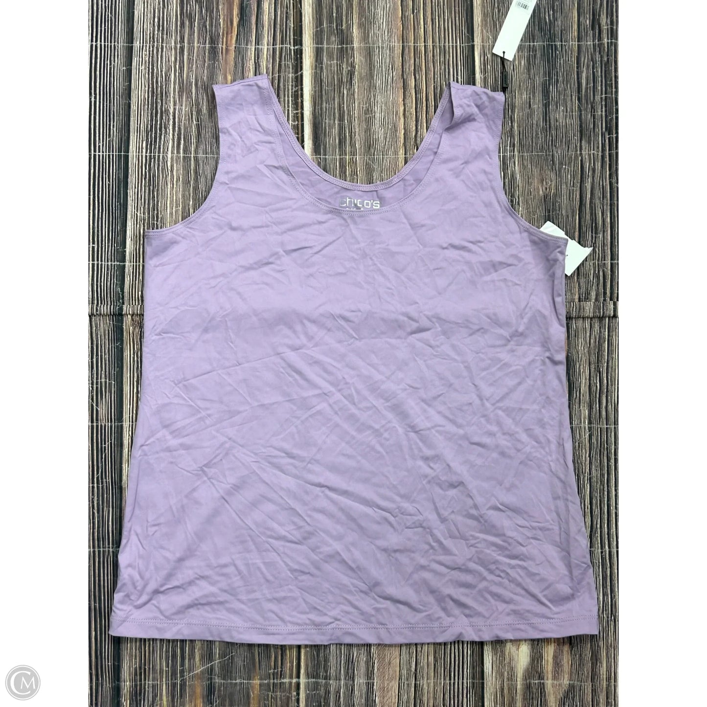 Tank Top By Chicos In Purple, Size: L