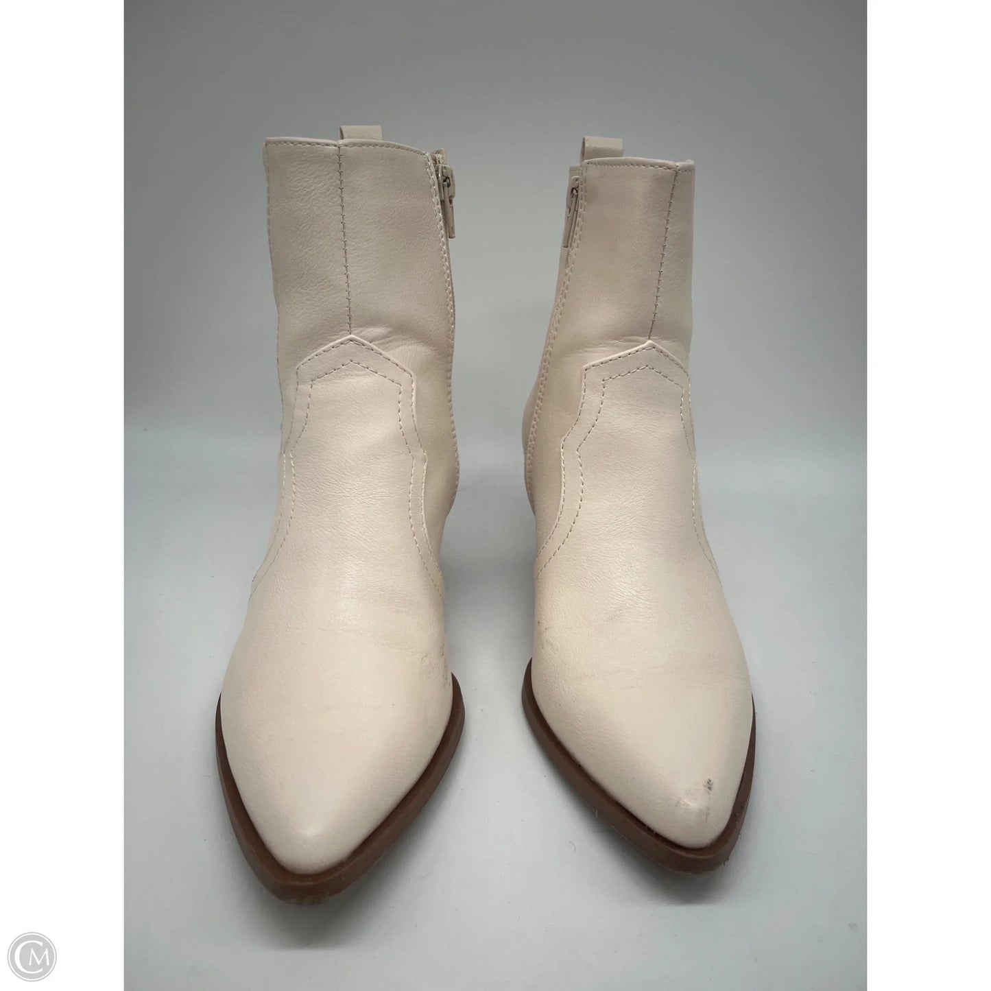 Boots Western By Qupid In Cream, Size: 6