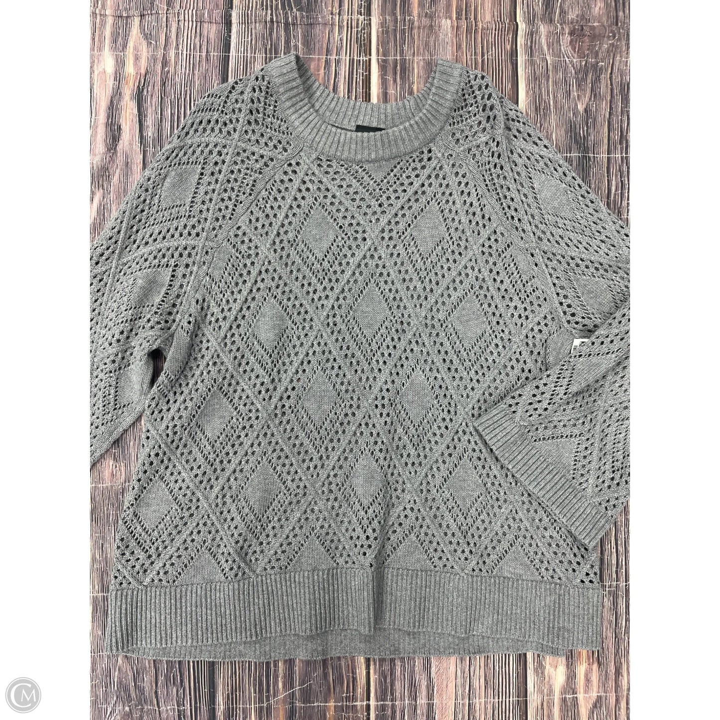 Sweater By Torrid In Grey, Size: 3x