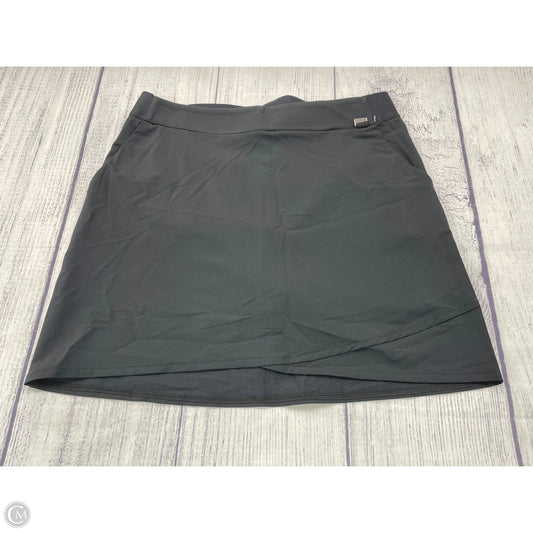 Skort By Greg Norman In Black, Size: M