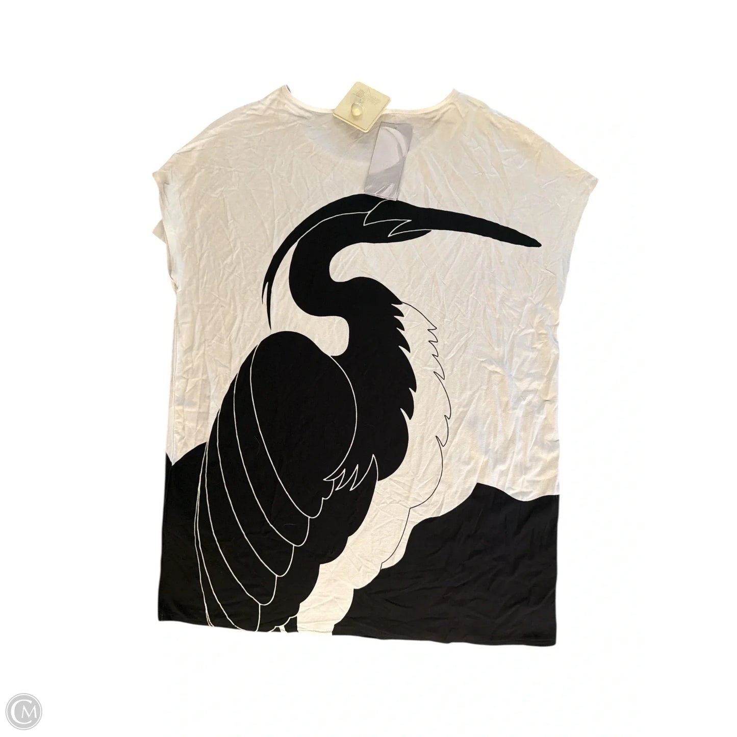 Top Short Sleeve By Chicos In White, Size: M