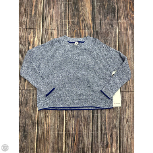 Sweater By Lululemon In Blue, Size: L
