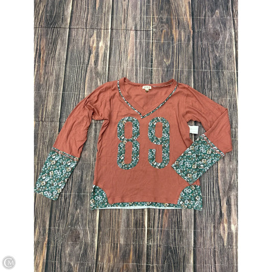 Top Long Sleeve By Pol In Pink, Size: S