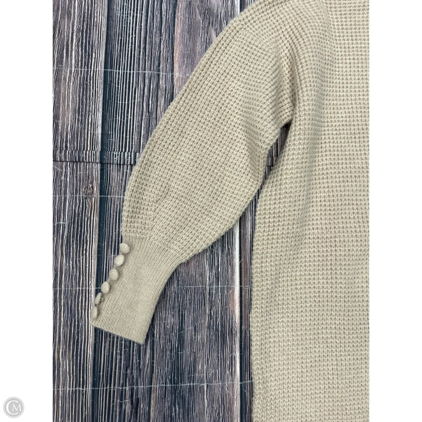 Dress Sweater By Clothes Mentor In Tan, Size: Osfm